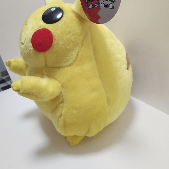 Pikachu Vintage Nintendo 1999 Large plush With Tags - Picture 4 of 10